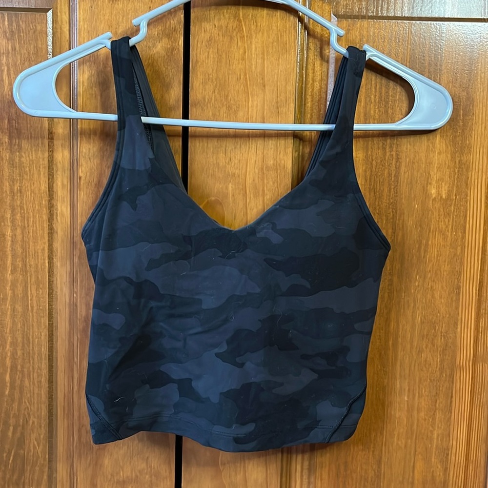 Black Camo Lululemon Align Tank